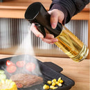 500ML Oil Spray Bottle & Oil Brush – 2 in 1 Kitchen Dispenser