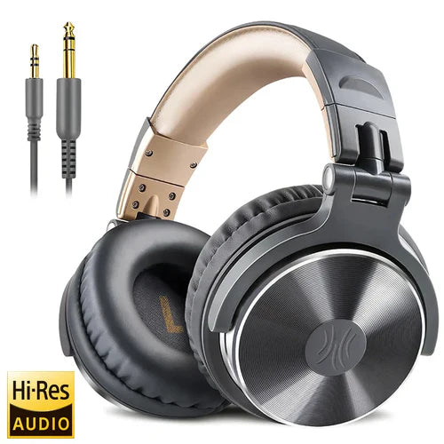 Headphone For Recording With Stereo Bass Speckers