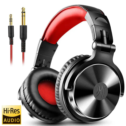Headphone For Recording With Stereo Bass Speckers